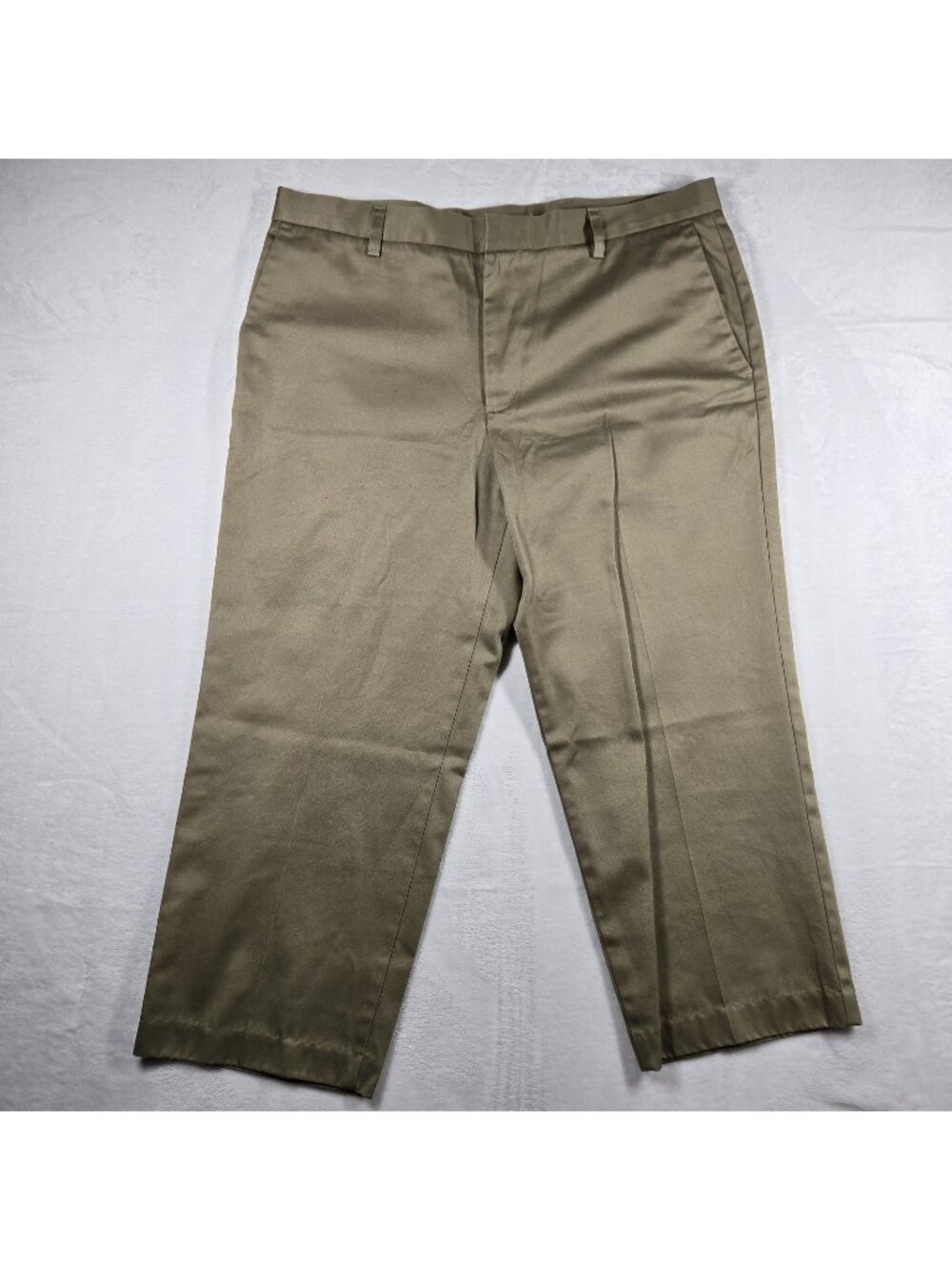 Dockers D2 Chino Pants Mens 36x30 Straight Leg Flat Front Khaki Beige Cotton